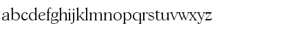 Download GascogneSerial-Xlight Regular Font Lowercase Preview