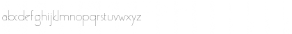 Download Gaston Wide Normal Font Lowercase Preview