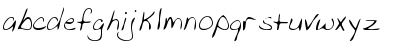 Download GavinsHand Regular Font Lowercase Preview