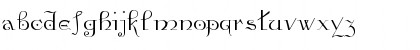 Download GE Vienna Script Normal Font Lowercase Preview