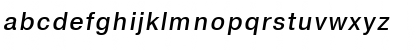 Download Geneve Italic Font Lowercase Preview