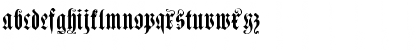 Download Genzsch Et Heyse Alternate Regular Font Lowercase Preview