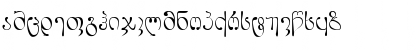 Download GEO-Lortkipanidze Normal Font Lowercase Preview