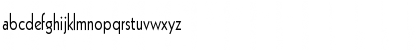 Download Geo112Thin Normal Font Lowercase Preview