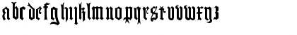 Download German Blackletters, 15th c. Regular Font Lowercase Preview