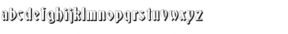 Download Germania Shadow Regular Font Lowercase Preview