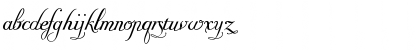 Download GiambattistaDrei Script Font Lowercase Preview