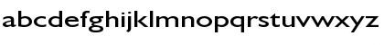 Download GibraltarExtended Regular Font Lowercase Preview