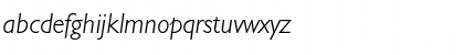 Download GibsonLight RegularItalic Font Lowercase Preview