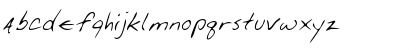 Download GiffordsHand Regular Font Lowercase Preview