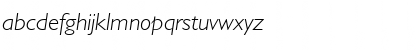 Download Gill Sans MT Light Italic Font Lowercase Preview