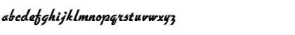 Download GilliesGotDExtBolIn1 Regular Font Lowercase Preview