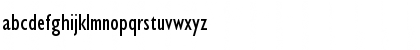 Download GillSansCondensed Regular Font Lowercase Preview