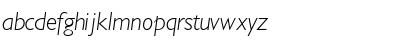 Download GimletLightSSK Italic Font Lowercase Preview