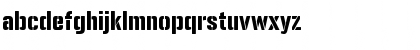Download Panfleta Stencil ExtBd Regular Font Lowercase Preview