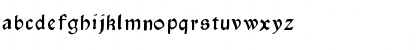 Download GoldenSwing Regular Font Lowercase Preview