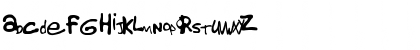 Download Gorillaz1 Regular Font Lowercase Preview