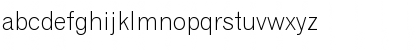 Download Gothic720 Lt BT Light Font Lowercase Preview