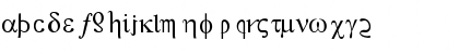 Download Greekie Regular Font Lowercase Preview