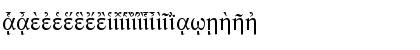 Download GreekTimesAncientSSK Regular Font Lowercase Preview