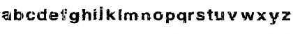 Download Gregphix Regular Font Lowercase Preview