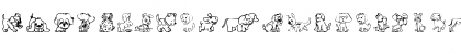 Download Pupies Regular Font Lowercase Preview