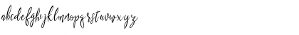 Download puralova Regular Font Lowercase Preview