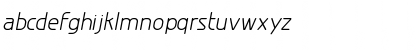Download GreyscaleBasic Italic Font Lowercase Preview