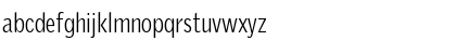Download GriffithGothic Cond Light Regular Font Lowercase Preview
