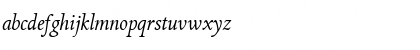 Download GriffoClassico Italic Font Lowercase Preview