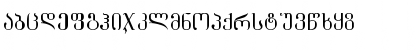 Download GrigoliaMtavr Regular Font Lowercase Preview