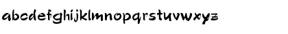 Download GrunionScript Regular Font Lowercase Preview