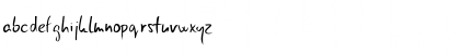 Download Gunny Handwriting Regular Font Lowercase Preview