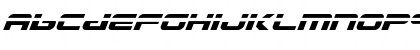 Download Gunship Laser Italic Laser Italic Font Lowercase Preview