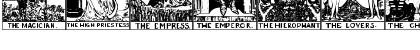 Download Gypsy Tarot-Major Arcana Regular Font Lowercase Preview