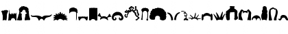 Download Hair Dingbats Regular Font Lowercase Preview
