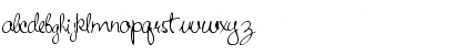 Download HandWriting53 Regular Font Lowercase Preview