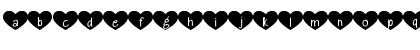 Download HeartAttack HeartAttack Font Lowercase Preview