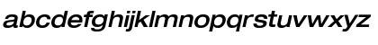 Download HeaveneticaExtd6 MedOblSH Font Lowercase Preview
