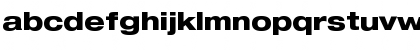 Download HeaveneticaExtd8 HvySH Font Lowercase Preview