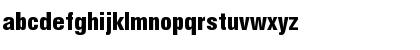 Download HebarCondBlack Normal Font Lowercase Preview