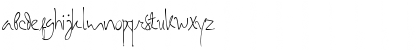 Download SamarasaHandwriting Regular Font Lowercase Preview