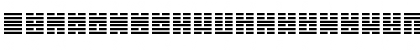 Download IChing Regular Font Lowercase Preview