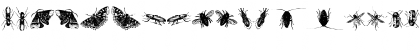 Download insects one Regular Font Lowercase Preview
