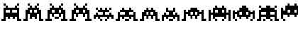 Download Invaders Regular Font Lowercase Preview