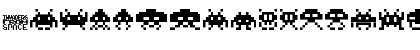 Download invanders from space dingbats Font Lowercase Preview