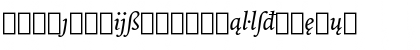 Download IowanOldSt Ext BT Italic Extension Font Lowercase Preview