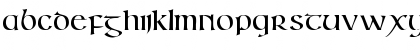 Download IrishUnciAlphabet Regular Font Lowercase Preview