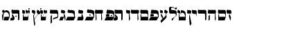 Download Israel Normal Font Lowercase Preview