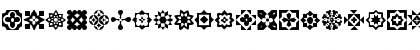 Download Italian Mosaic Ornaments Regular Font Lowercase Preview